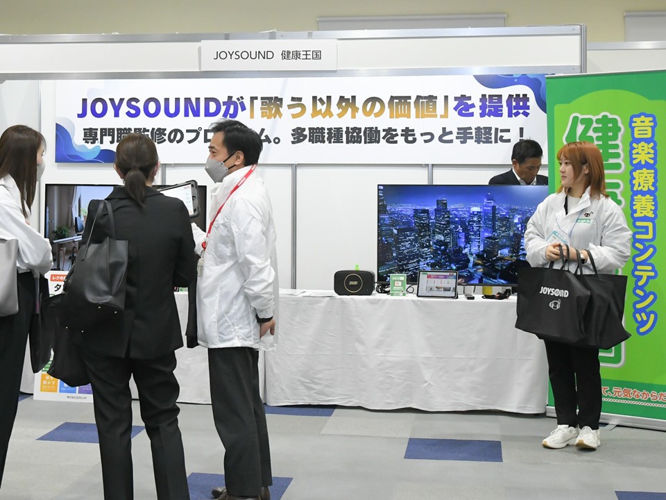 展示ブースの様子