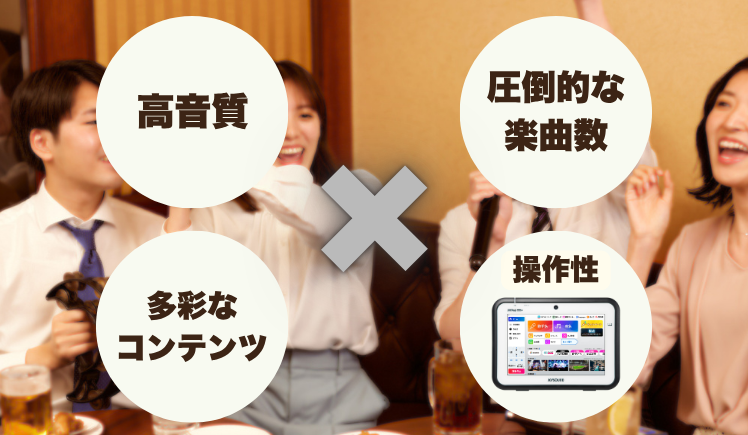 JOYSOUNDの特長4選